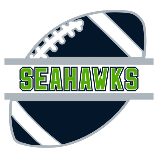 Football Seattle Seahawks Logo vinyl decal